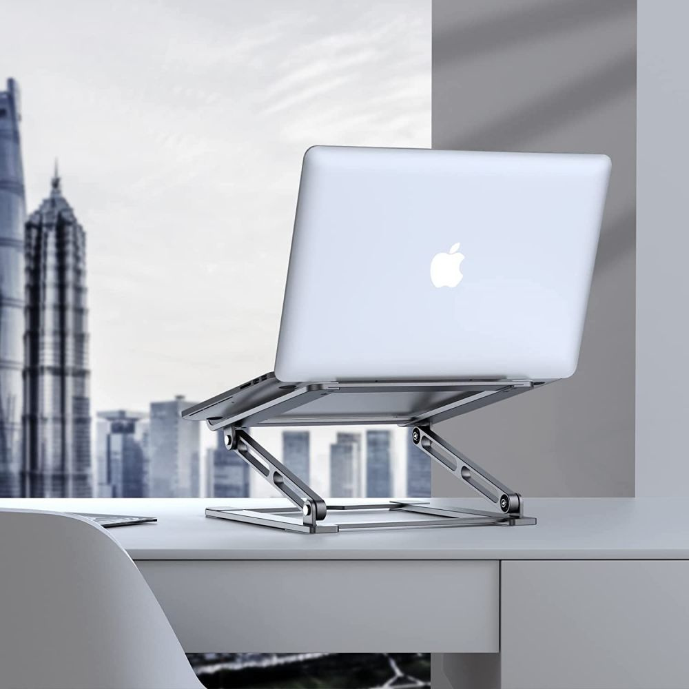 Tech-Protect Prodesk Universal Laptop Stand Silver