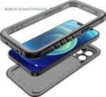 Tech-Protect Shellbox ip68 Black Kryt iPhone 12/12 Pro