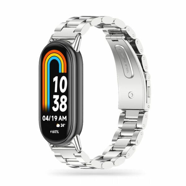 Tech-Protect Stainless Xiaomi Smart Band 8 / 8 NFC Silver