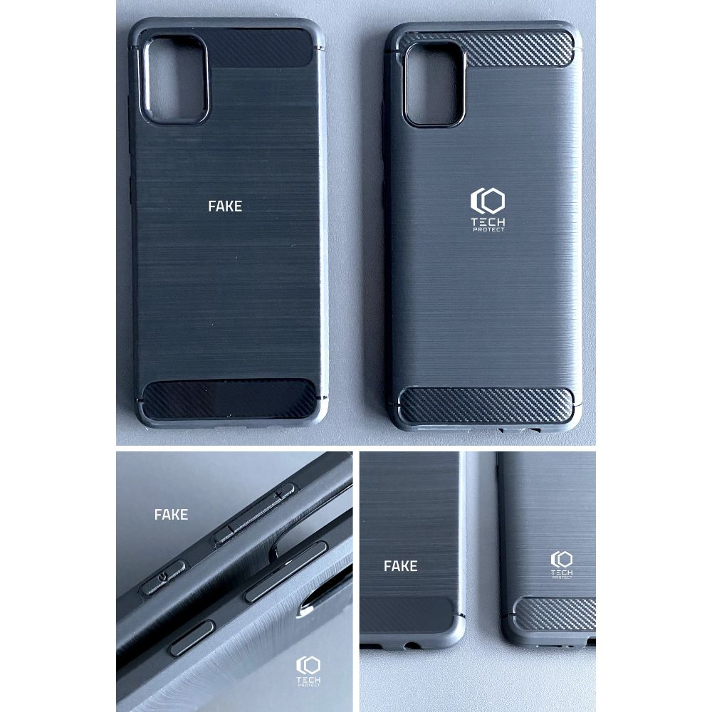 Tech-Protect TPU Carbon Black Kryt Xiaomi Redmi Note 12