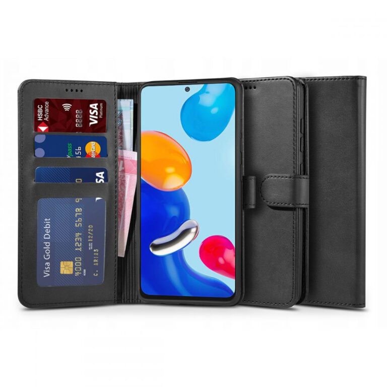 Tech-Protect Wallet Black Kryt Xiaomi Redmi Note 11 Pro