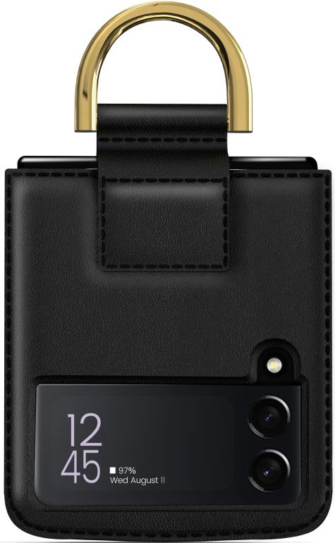 Tech-Protect Wallet Chain Black Kryt Samsung Galaxy Z Flip 4
