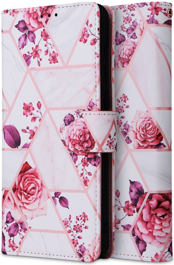 Tech-Protect Wallet Floral Rose Kryt Samsung Galaxy A13 4G