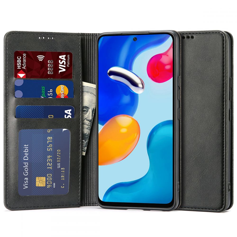 Tech-Protect Wallet Magnet Black Kryt Xiaomi Redmi Note 11