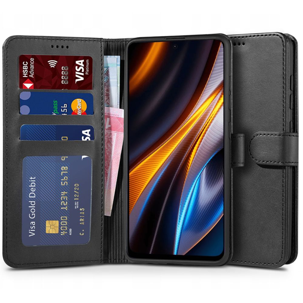 Tech-Protect Wallet Xiaomi Poco X4 Gt Black