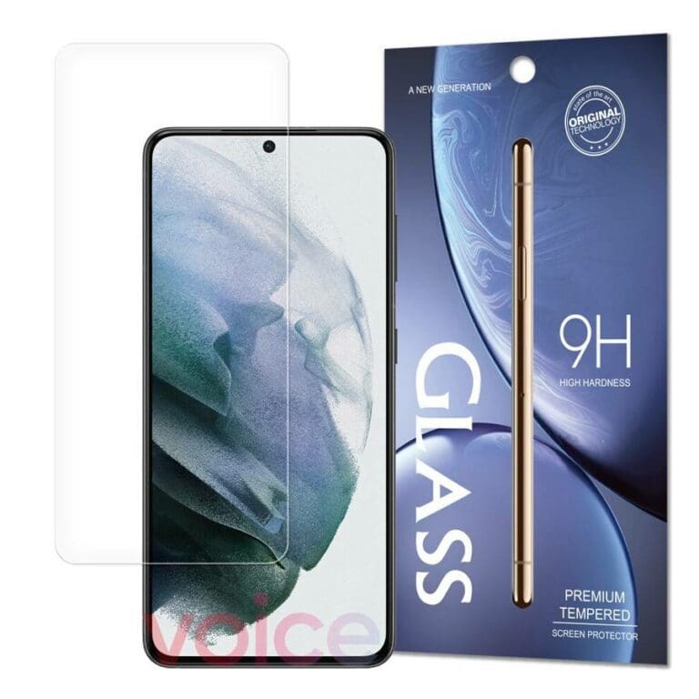 Tempered Glass 9H Screen Protector packaging envelope Samsung Galaxy S22