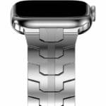 Trinidad Stainless Steel Náramok Apple Watch 45/44/42/Ultra Silver