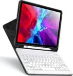 Usams Winro Case with Keyboard Apple iPad Air 10.9" Green White Keyboard