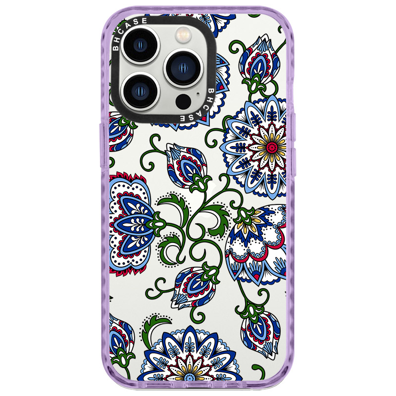 Vintage Floral Kryt iPhone 14 Pro