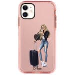 Woman Blonde With Baggage Kryt iPhone 11