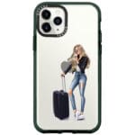 Woman Blonde With Baggage Kryt iPhone 11 Pro