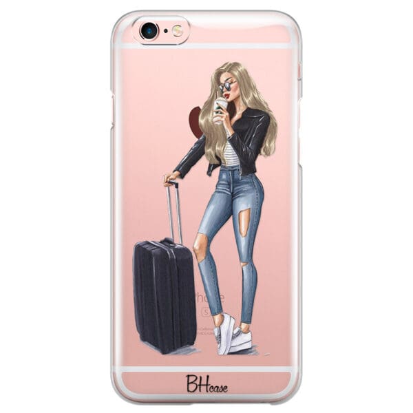Woman Blonde With Baggage Kryt iPhone 6/6S