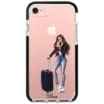 Woman Brunette With Baggage Kryt iPhone 8/7/SE 2020/SE 2022
