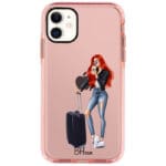 Woman Redhead With Baggage Kryt iPhone 11