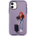 Woman Redhead With Baggage Kryt iPhone 11