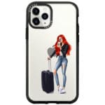 Woman Redhead With Baggage Kryt iPhone 11 Pro Max