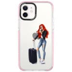Woman Redhead With Baggage Kryt iPhone 12/12 Pro