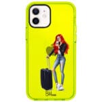 Woman Redhead With Baggage Kryt iPhone 12/12 Pro
