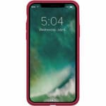 Xqisit Silicone Anti Bac Red Kryt iPhone 12 Pro Max