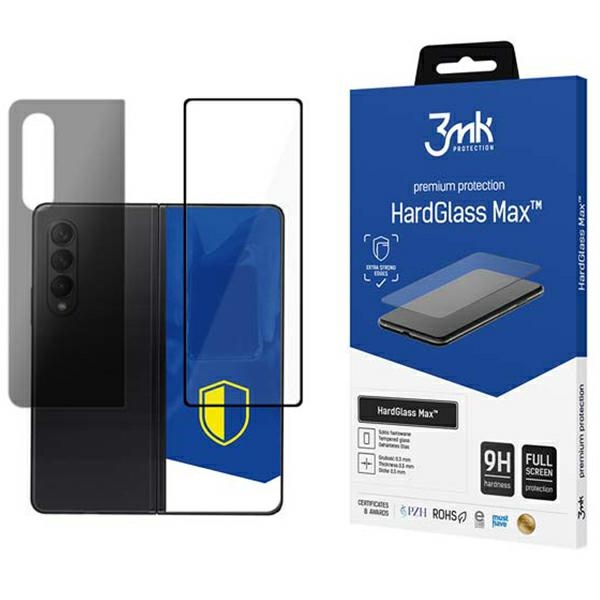 3MK HardGlass Max Black Fullscreen Glass Samsung Galaxy Z Fold 3