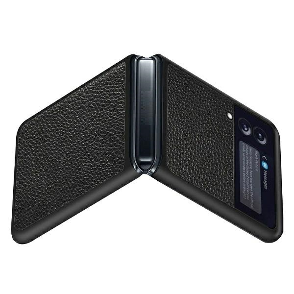 Beline Leather Black Kryt Samsung Galaxy Z Flip 3