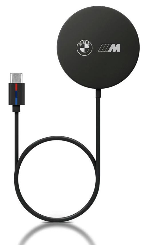 BMW M Edition 15W Magnetická Bezdrôtová Nabíjačka Black