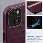 Caseology Parallax Mag MagSafe Burgundy Kryt iPhone 15