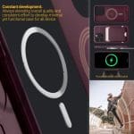 Caseology Parallax Mag MagSafe Burgundy Kryt iPhone 15 Pro Max