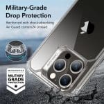 ESR Air Armor Clear Kryt iPhone 15 Pro