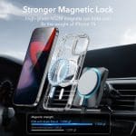 ESR Classic Kickstand Halolock MagSafe Clear Kryt iPhone 15 Pro Max