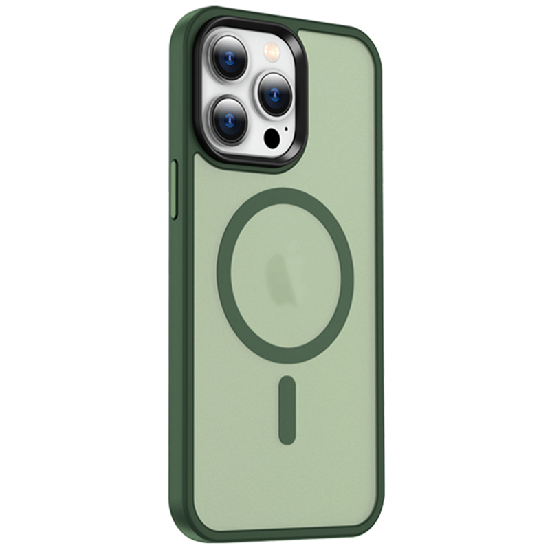 Frosted Magsafe BHcase Dark Green Kryt iPhone 14 Pro