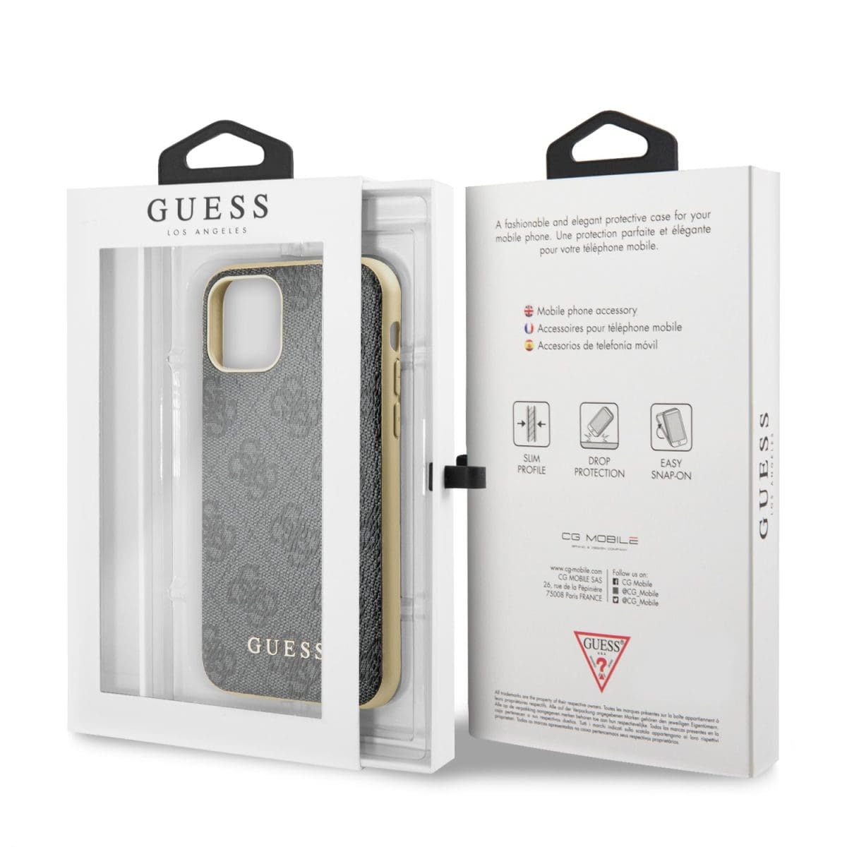 Guess 4G Kryt iPhone 11 Grey