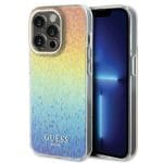 Guess GUHCP15LHDECMI Rainbow Hardcase IML Faceted Mirror Disco Iridescent Kryt iPhone 15 Pro