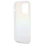 Guess GUHCP15LHDECMI Rainbow Hardcase IML Faceted Mirror Disco Iridescent Kryt iPhone 15 Pro