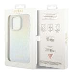 Guess GUHCP15LHDECMI Rainbow Hardcase IML Faceted Mirror Disco Iridescent Kryt iPhone 15 Pro