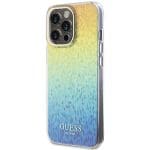 Guess GUHCP15XHDECMI Rainbow Hardcase IML Faceted Mirror Disco Iridescent Kryt iPhone 15 Pro Max