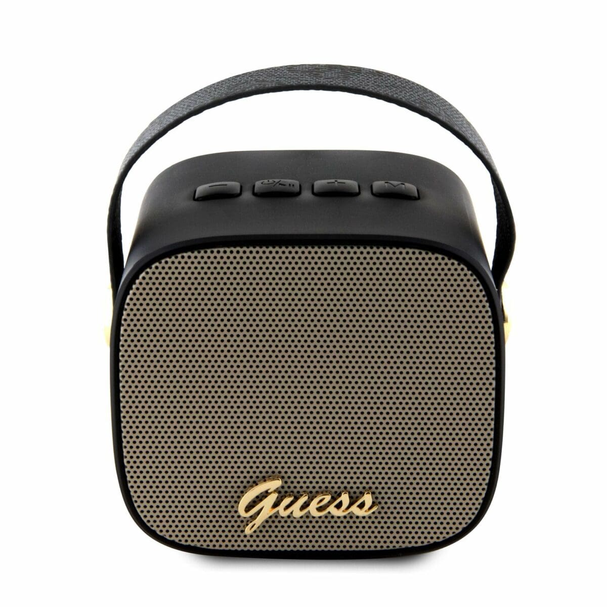 Guess Mini Bluetooth Speaker PU 4G Strap Black