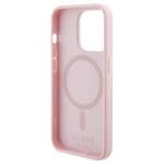 Guess PU G Cube MagSafe Pink Kryt iPhone 15 Pro