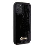 Guess Sequin Script Logo Black Kryt iPhone 12/12 Pro