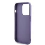 Guess Sequin Script Logo Purple Kryt iPhone 15 Pro
