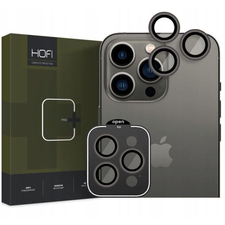 Hofi Camera Shield Camring Pro+ Black iPhone 15 Pro/15 Pro Max