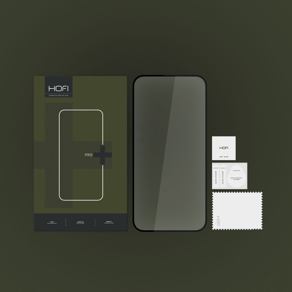 Hofi Glass Pro+ Black iPhone 15 Plus