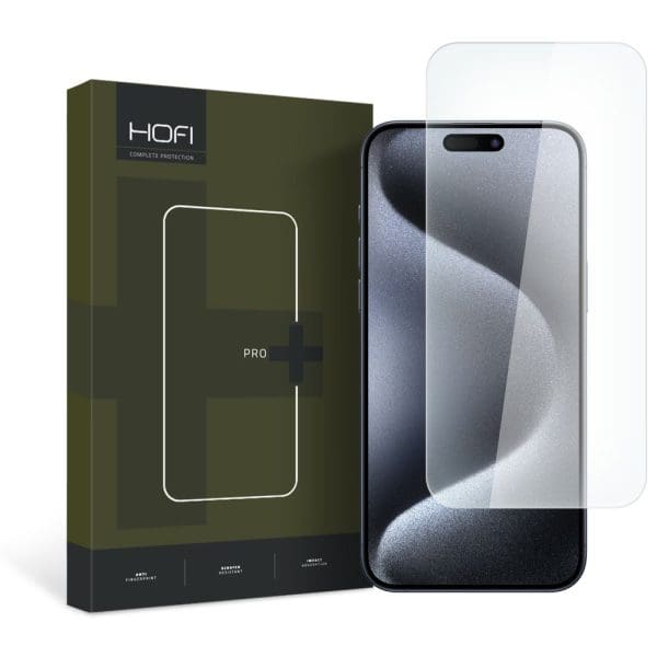 Hofi Glass Pro+ Clear iPhone 15