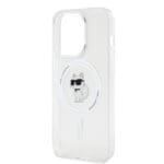 Karl Lagerfeld IML Choupette MagSafe Transparent Kryt iPhone 15 Pro