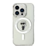 Karl Lagerfeld IML Ikonik MagSafe Transparent Kryt iPhone 15 Pro