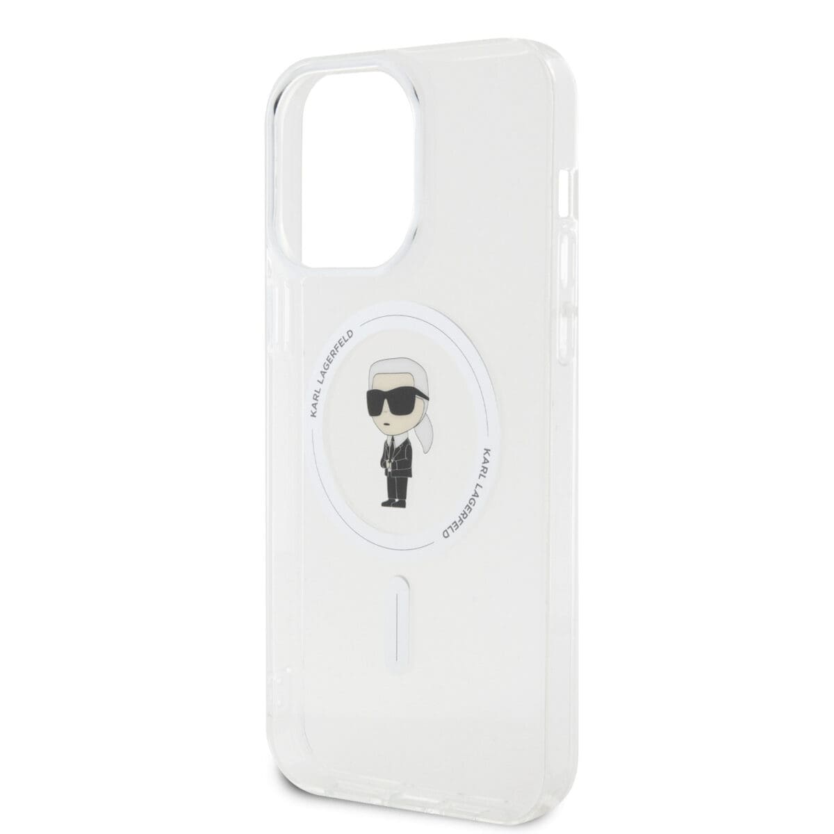 Karl Lagerfeld IML Ikonik MagSafe Transparent Kryt iPhone 15 Pro Max