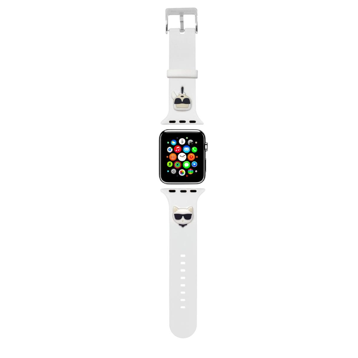 Karl Lagerfeld Karl and Choupette Apple Watch 38/40/41mm White
