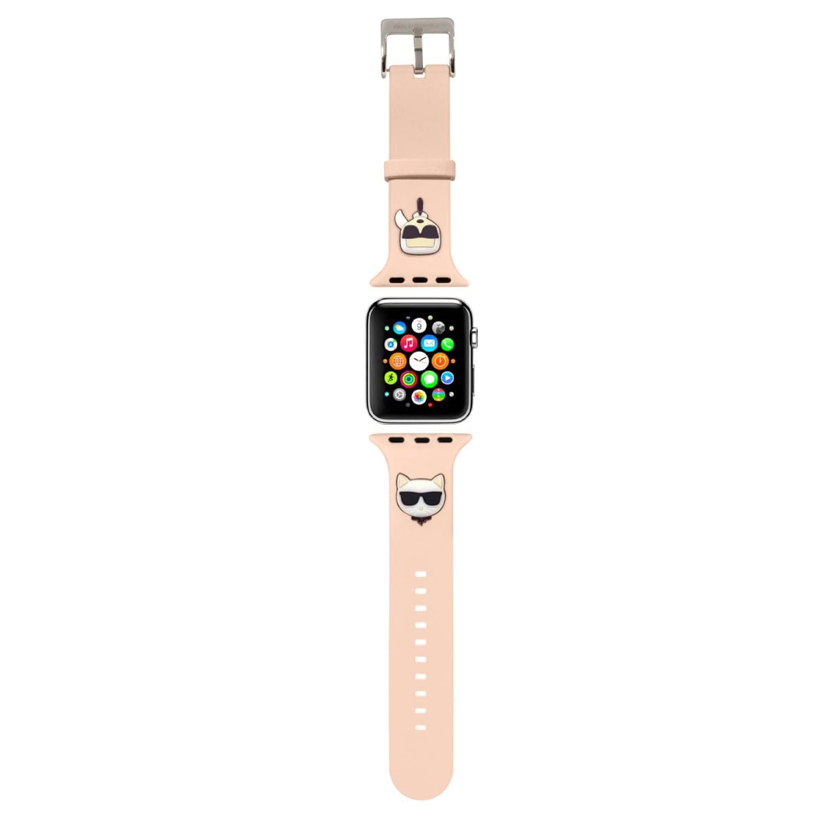 Karl Lagerfeld Karl and Choupette Apple Watch 42/44mm Pink