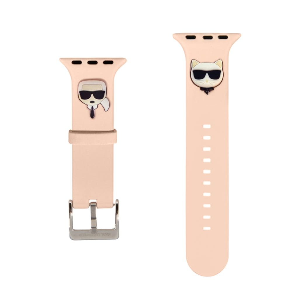 Karl Lagerfeld Karl and Choupette Apple Watch 42/44mm Pink