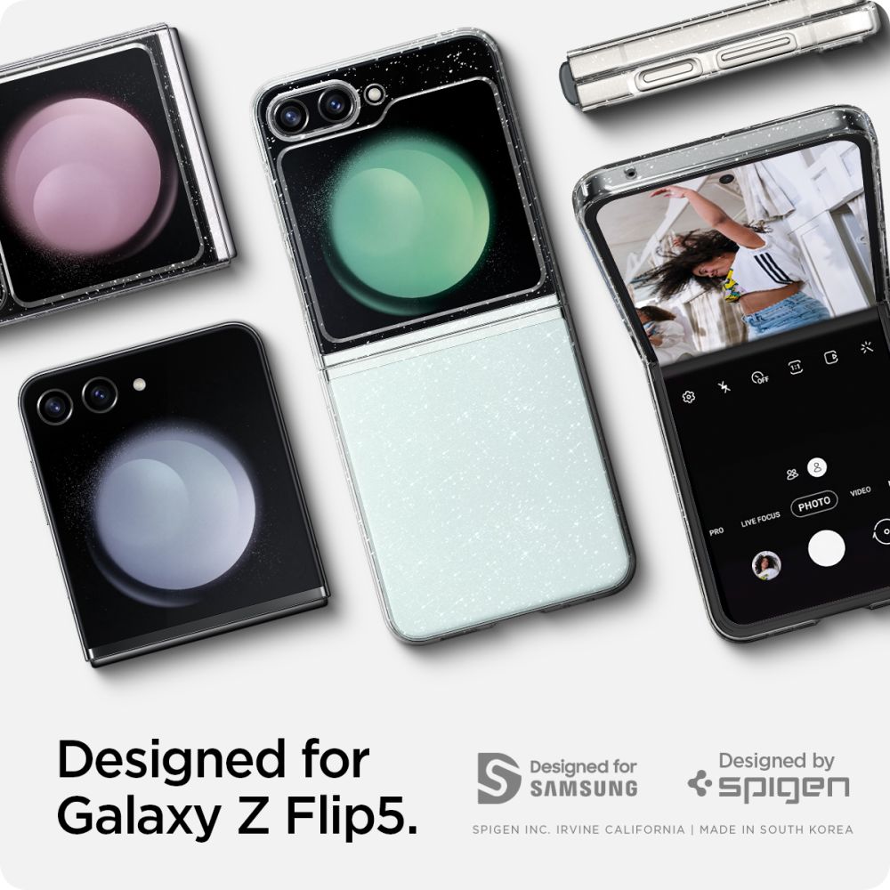 Spigen Airskin Glitter Crystal Kryt Samsung Galaxy Z Flip 5